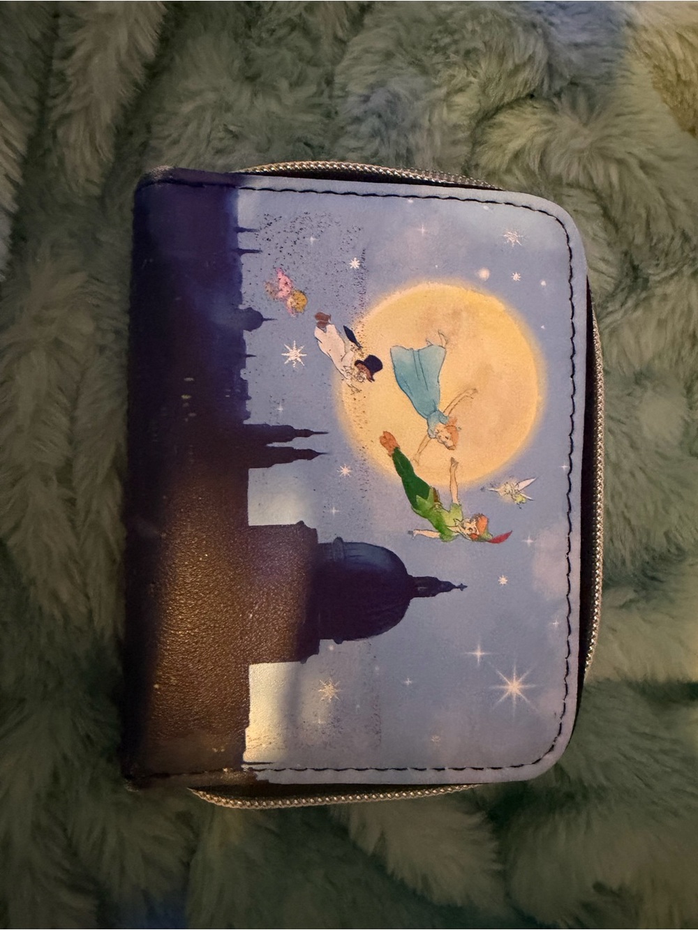 Loungefly Peter Pan Themed Zip Wallet